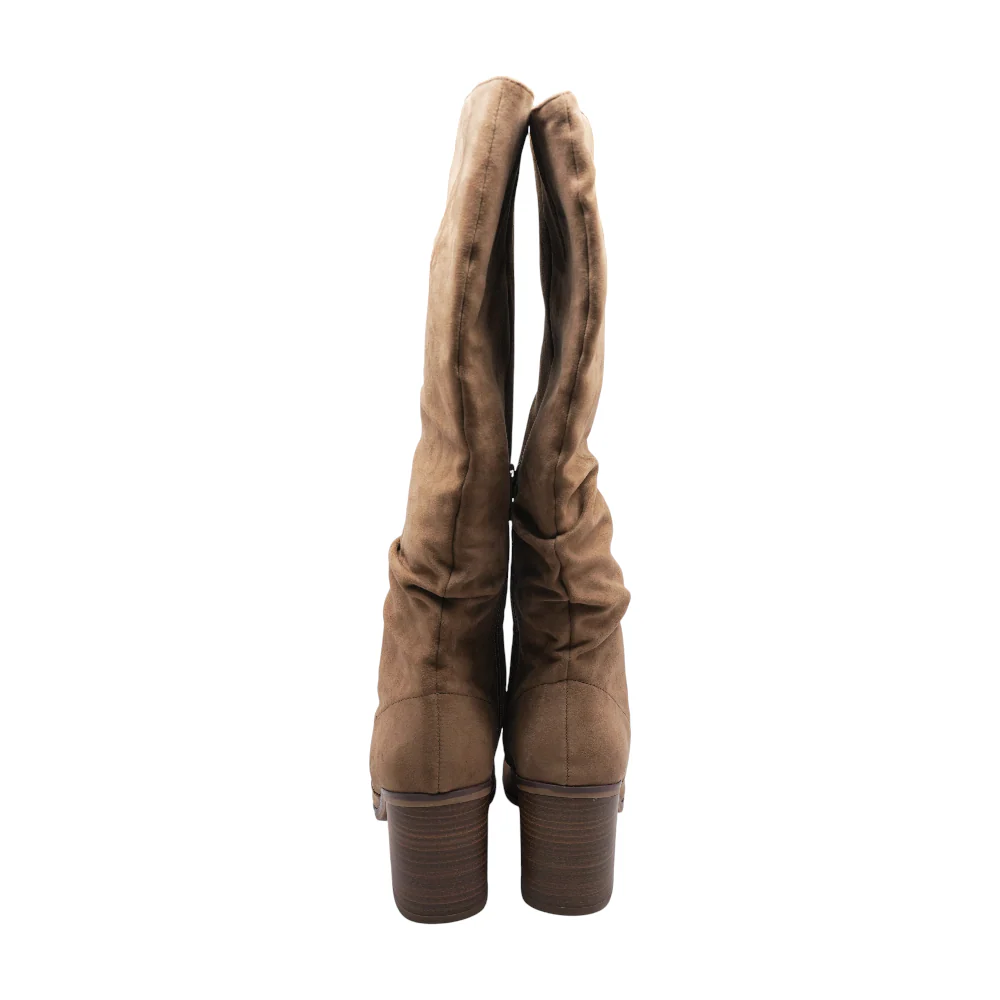 Brown Knee-High Boots - Image 2