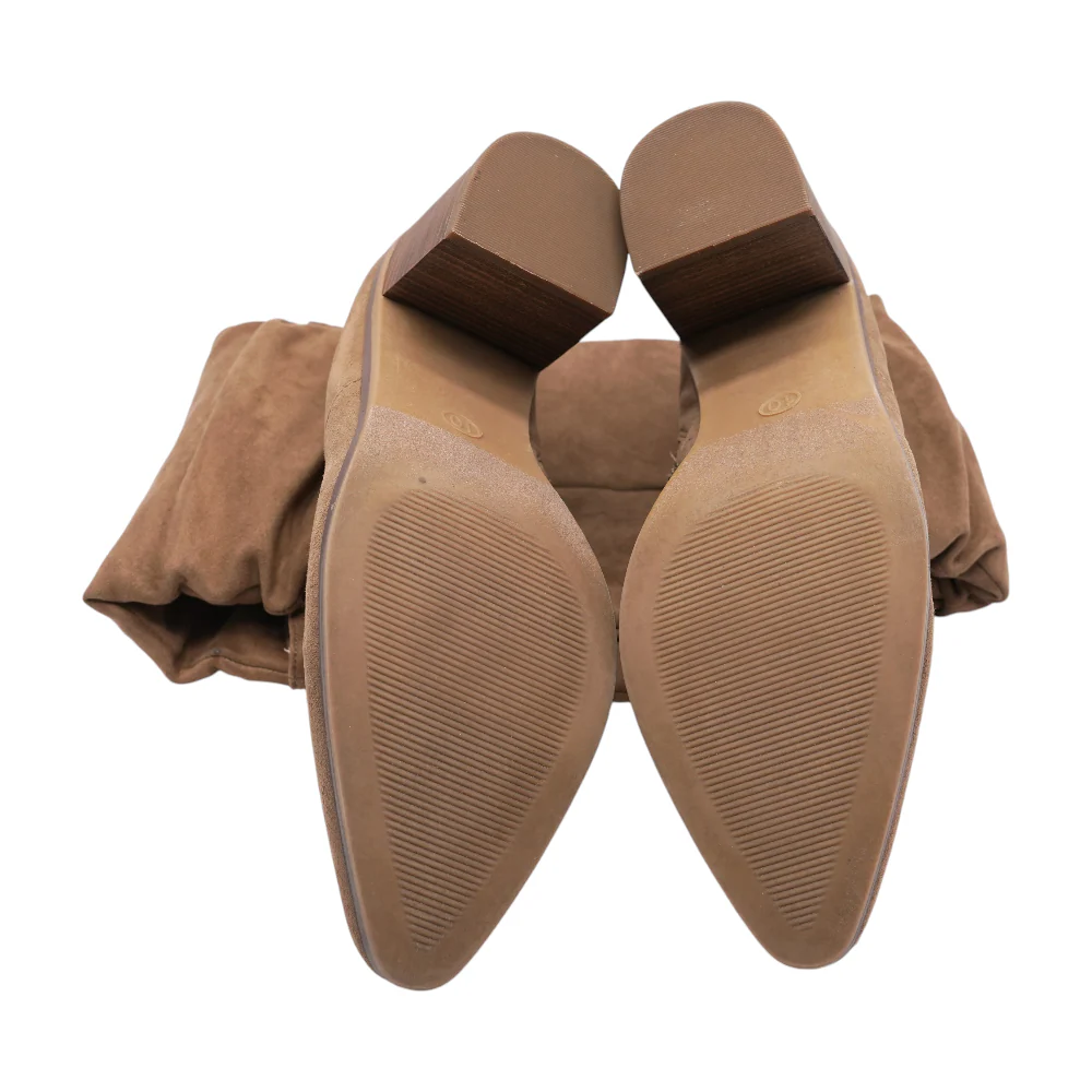 Brown Knee-High Boots - Image 3
