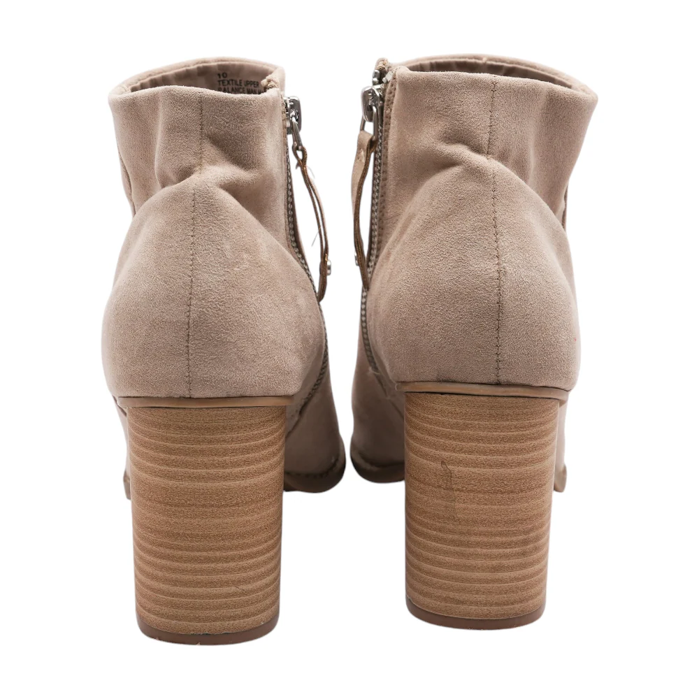 Beige Ankle Boots - Image 2