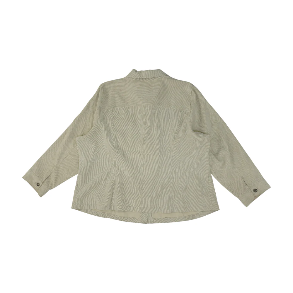 Beige Plus Button Down - Image 2