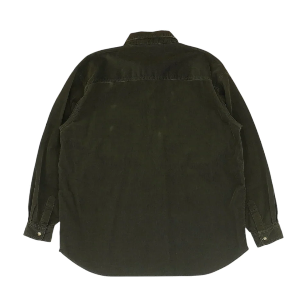 Olive Graphic Flannel Button Down - Image 2