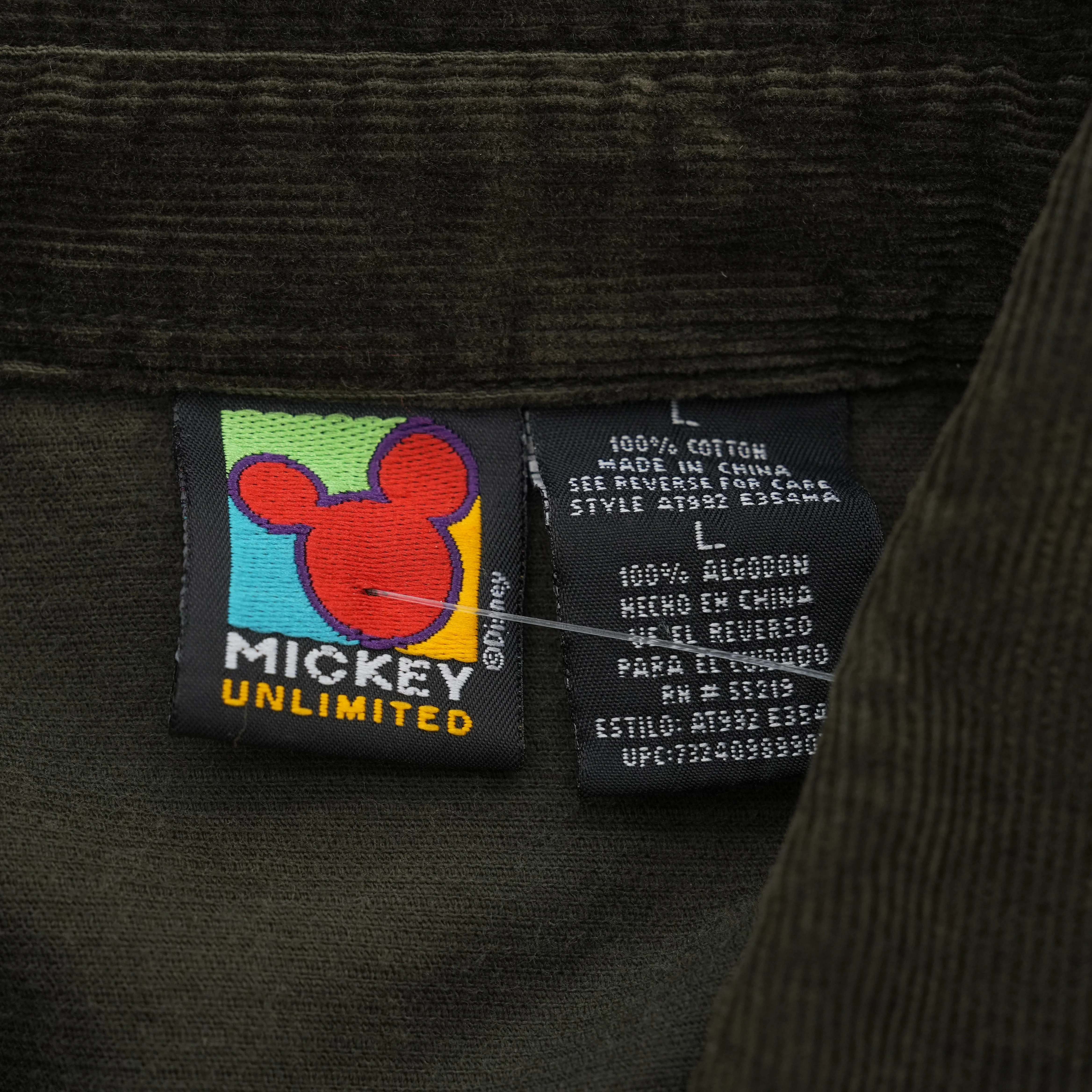 Olive Graphic Flannel Button Down - Image 3