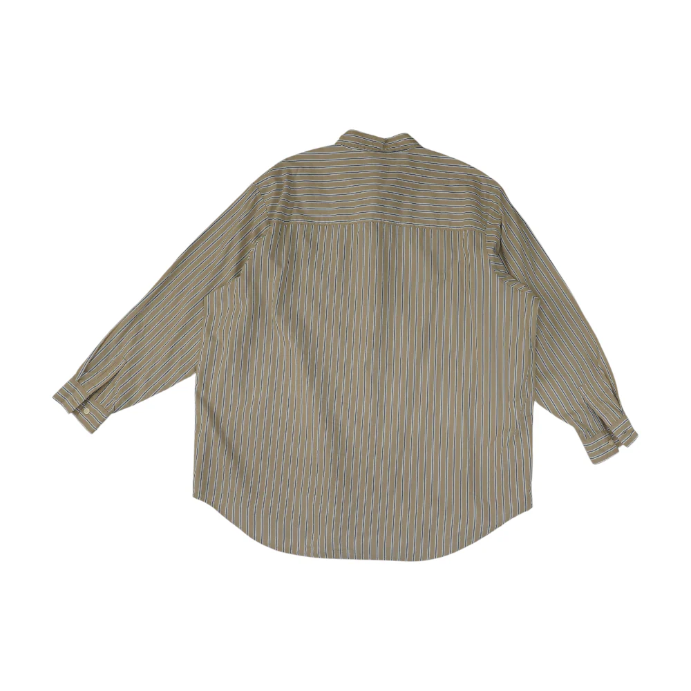 Tan Striped Button Down - Image 2