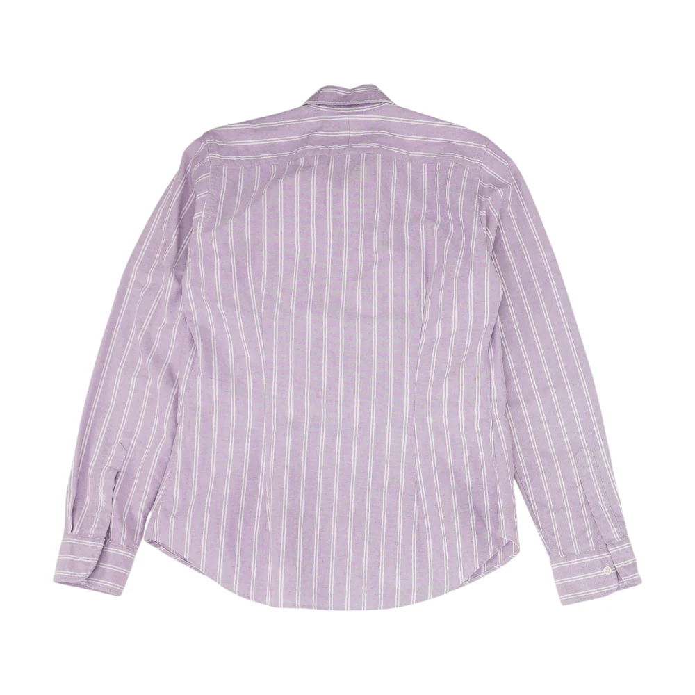 Purple Striped Long Sleeve Button Down - Image 2