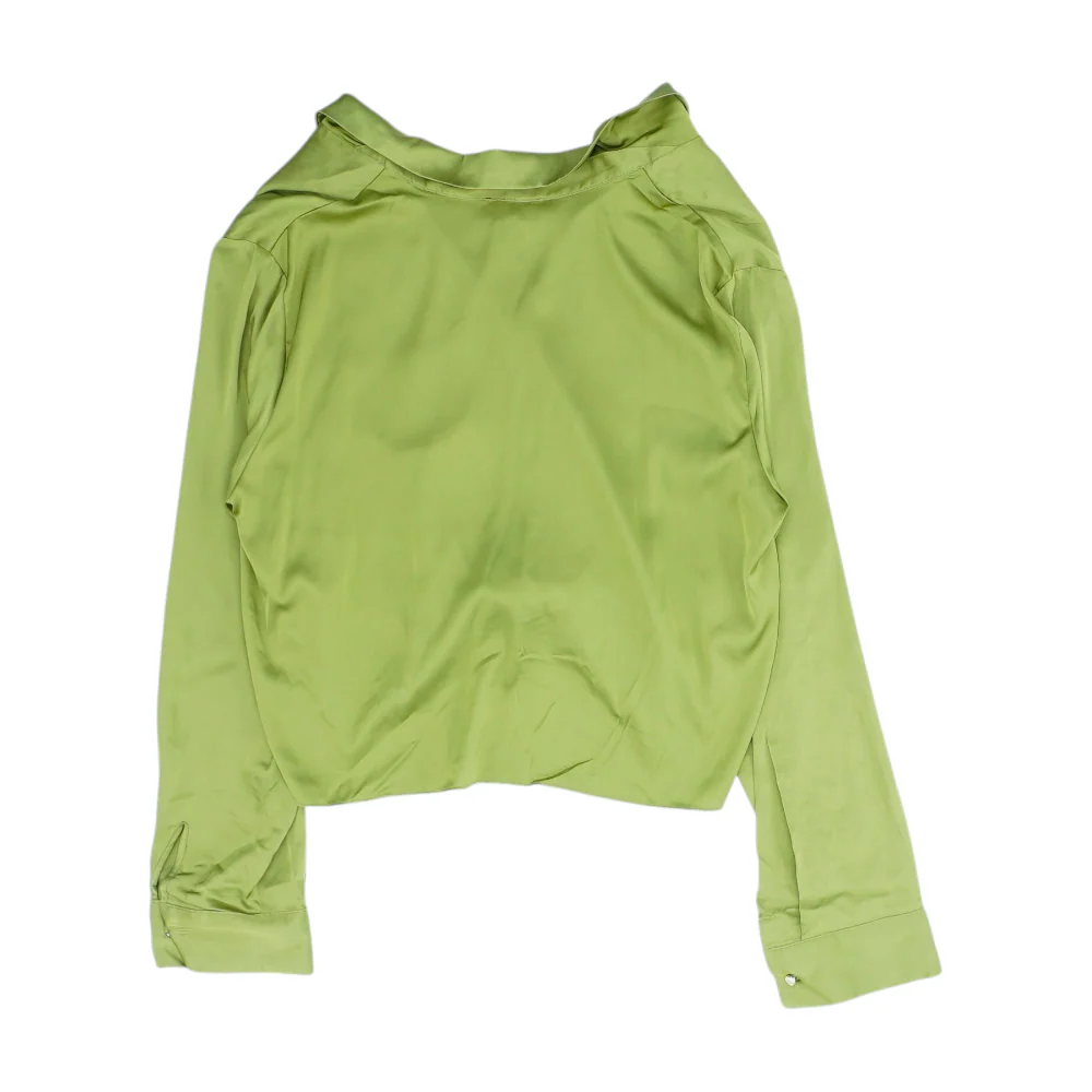 Green Button Down - Image 2