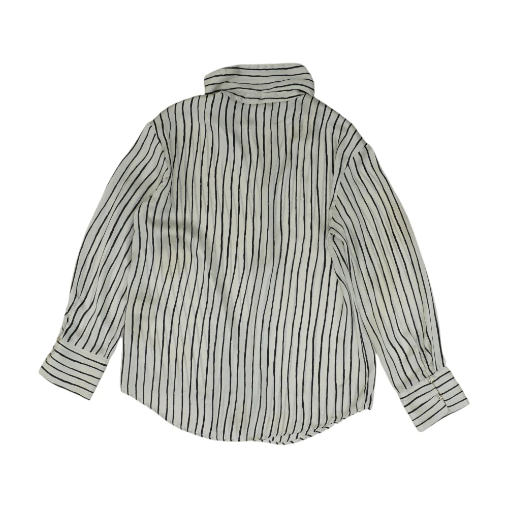 White Striped Button Down - Image 2