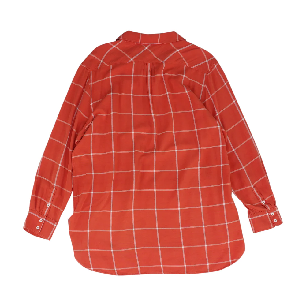 Coral Check Button Down - Image 2