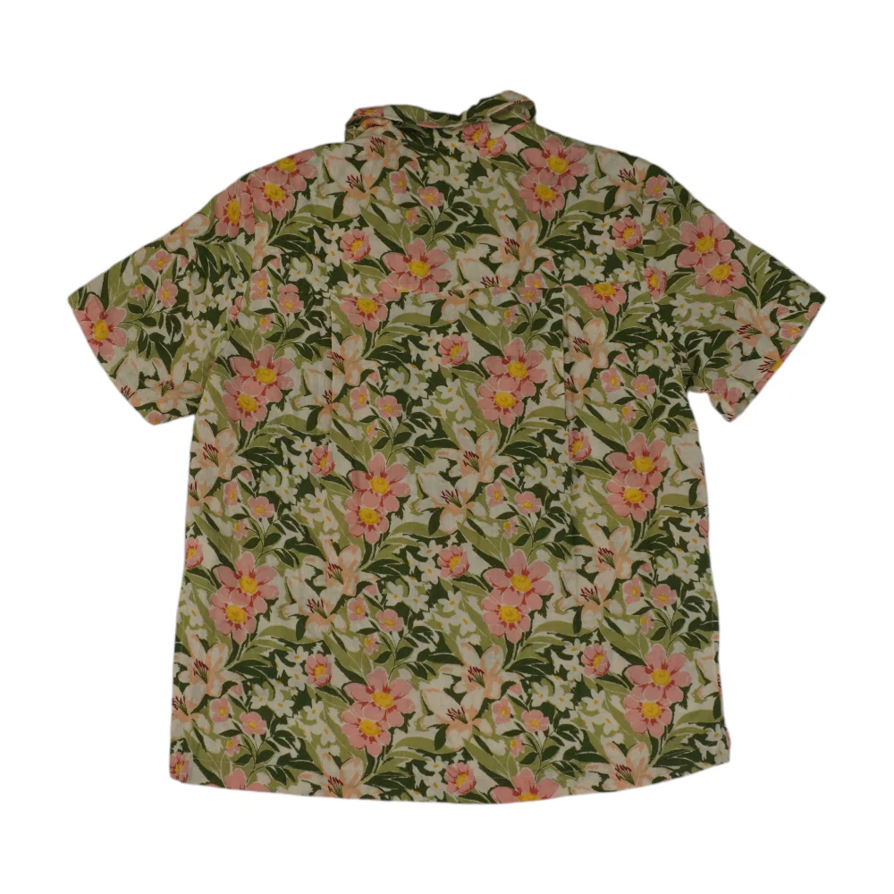 Green Floral Button Down - Image 2
