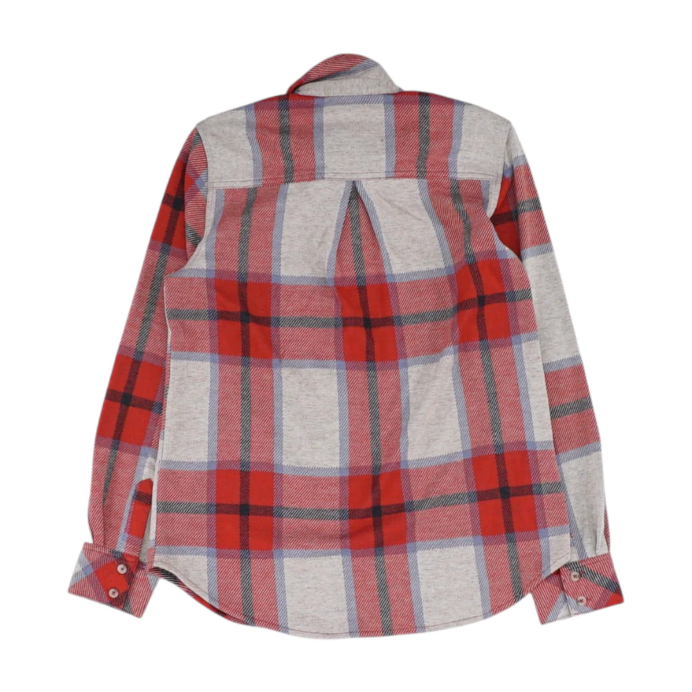 Red Plaid Flannel Button Down - Image 2