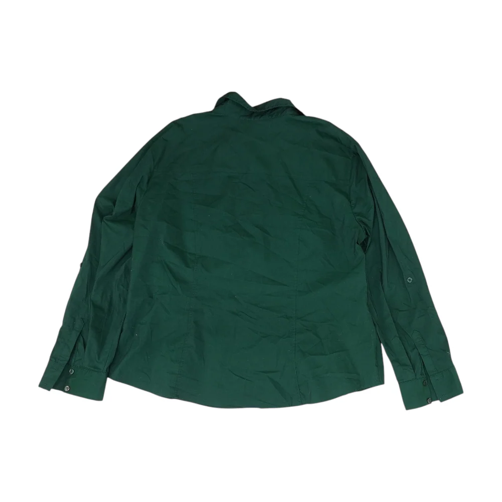 Green Button Down - Image 2