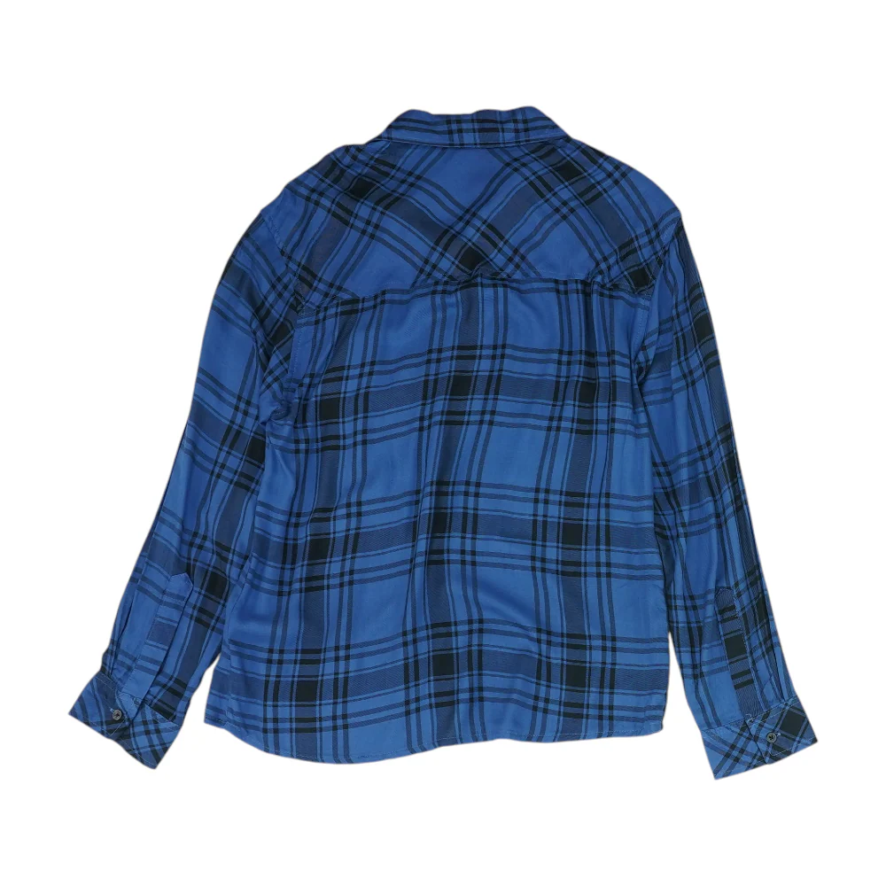 Blue Plaid Button Down - Image 2