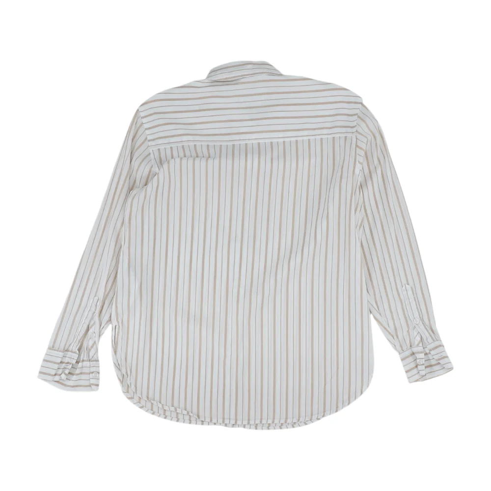 Tan Striped Button Down - Image 2