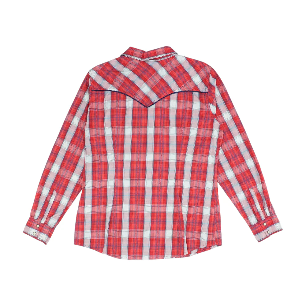 Red Plaid Button Down - Image 2
