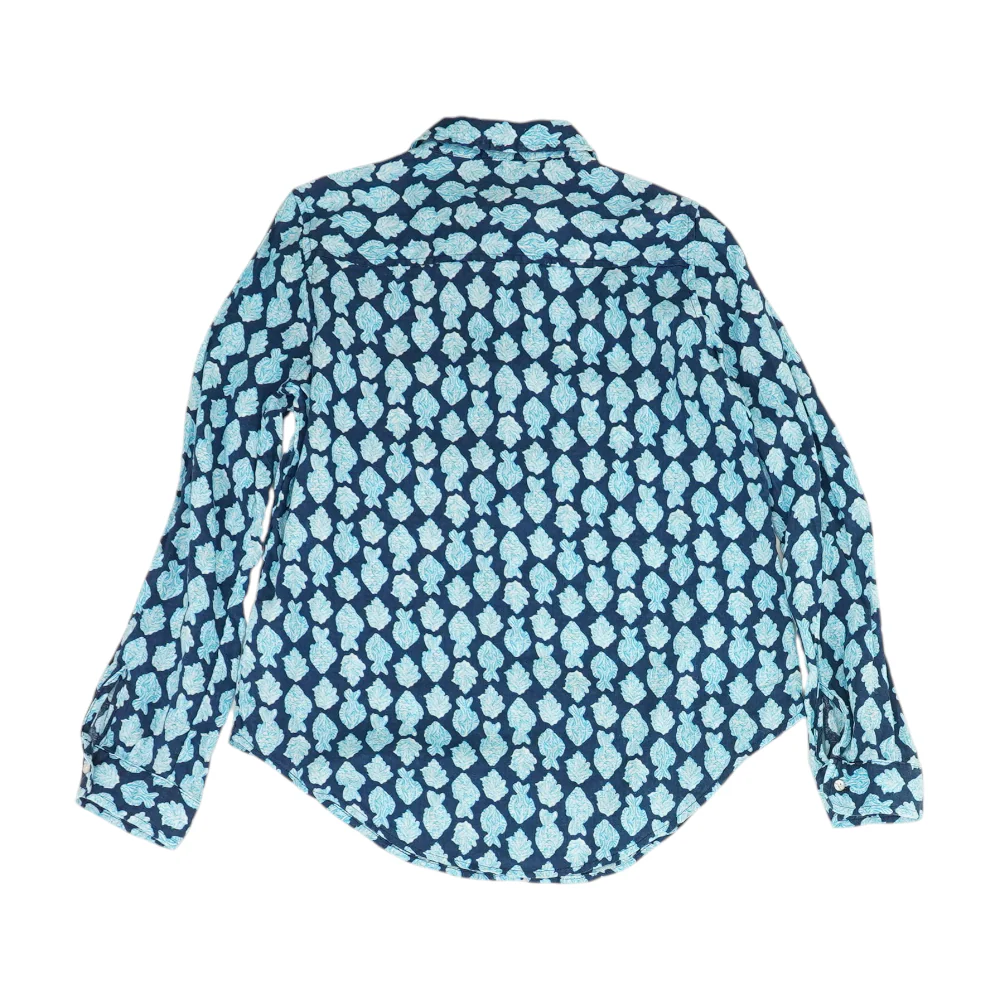 Blue Print Button Down - Image 2