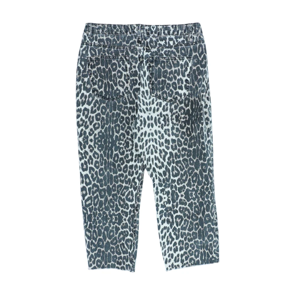 Multi Print Denim Capris - Image 2