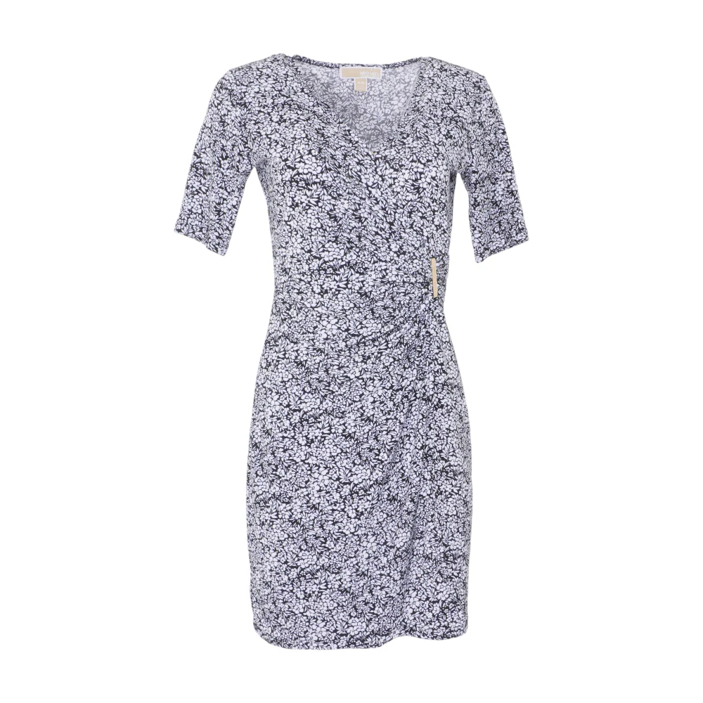 Black Floral Mini Dress
