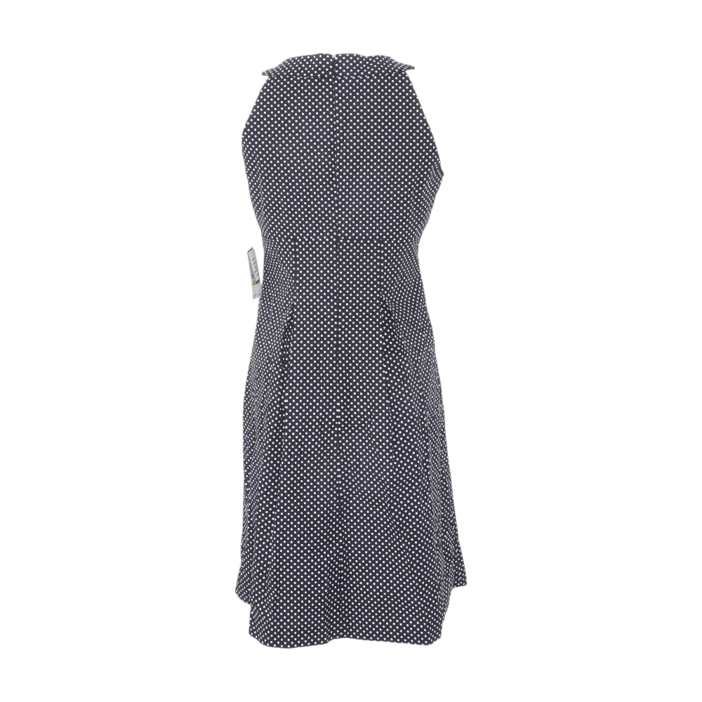 Black Polka Dot Midi Dress - Image 2