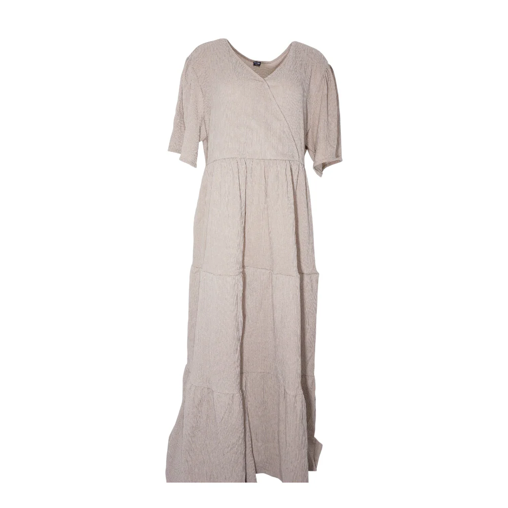 Beige Maxi Dress