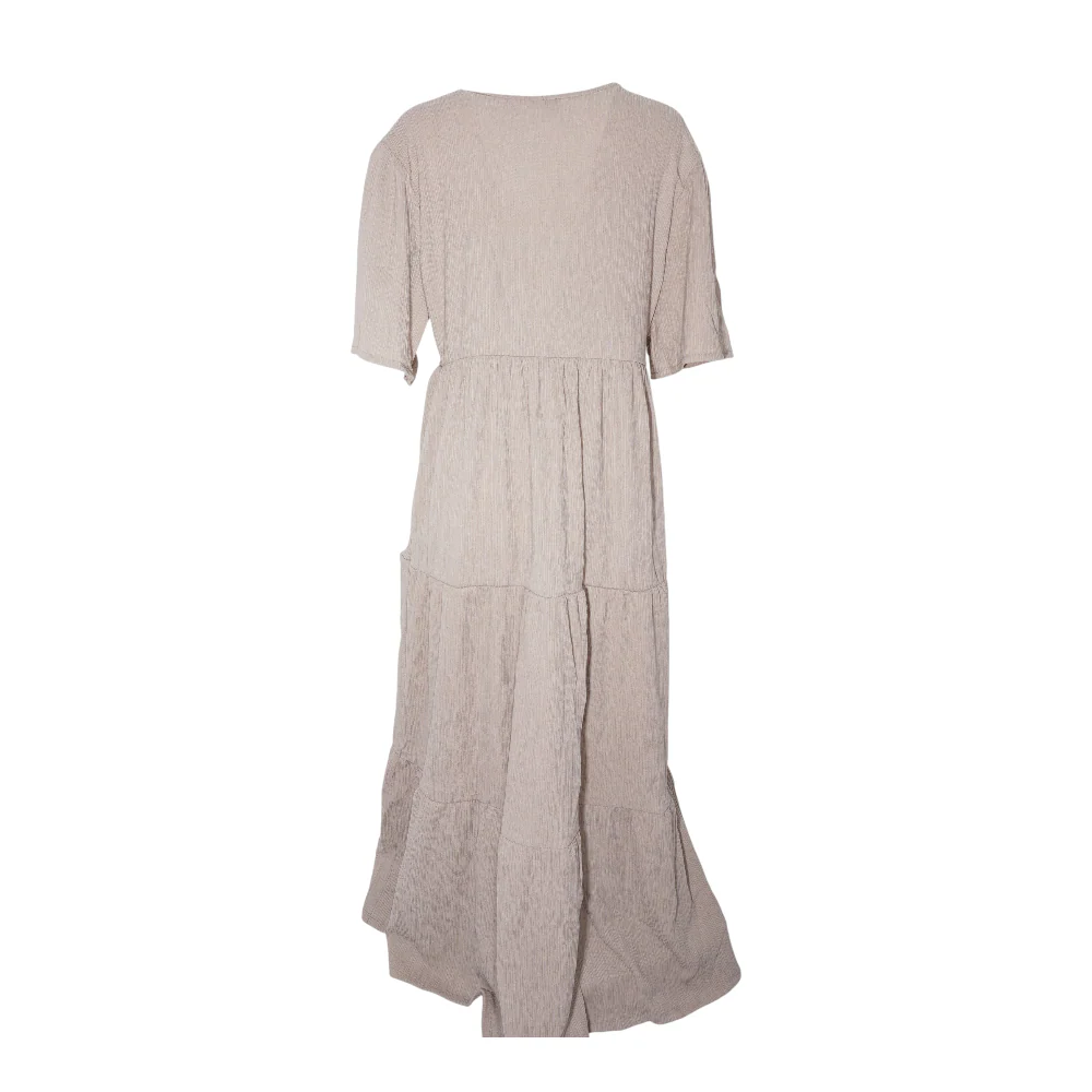 Beige Maxi Dress - Image 2