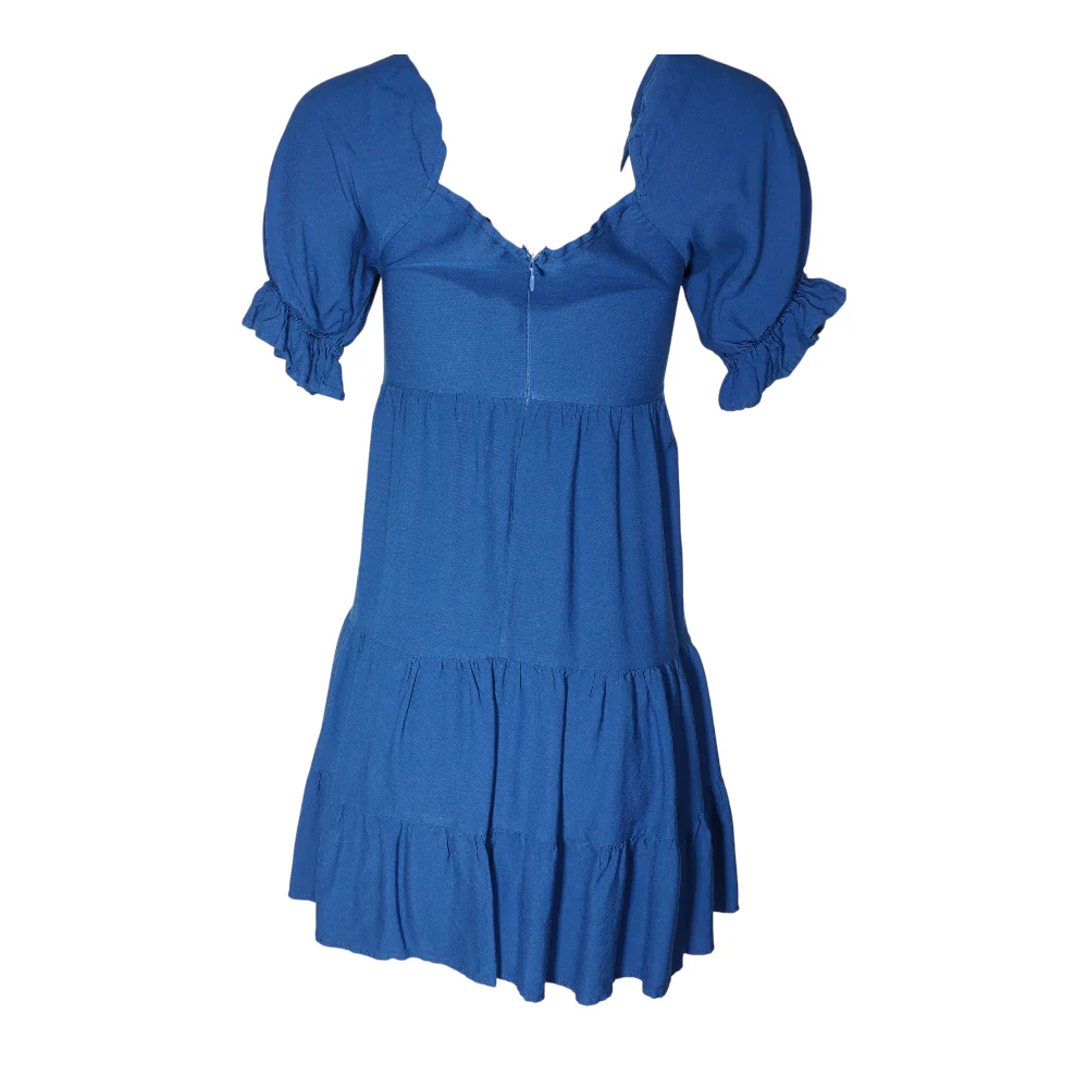Blue Mini Dress - Image 2