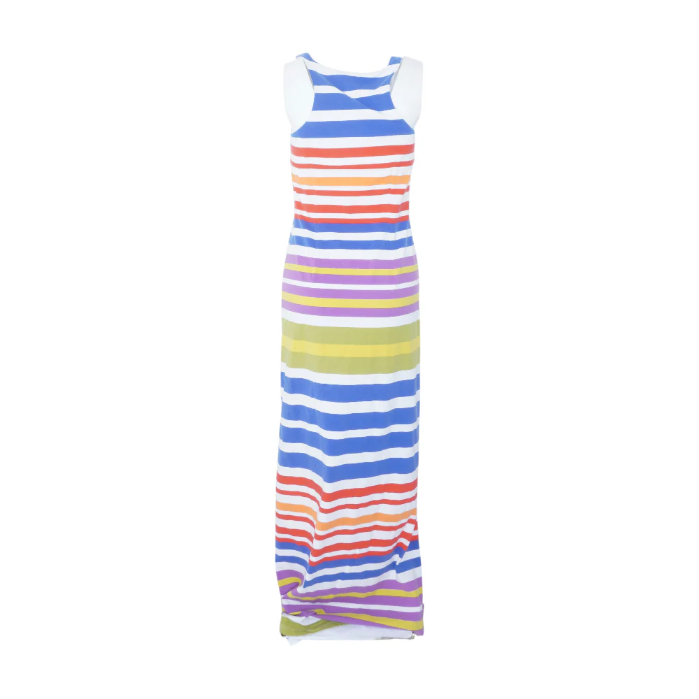 Multi Striped Maxi Dress - Image 2