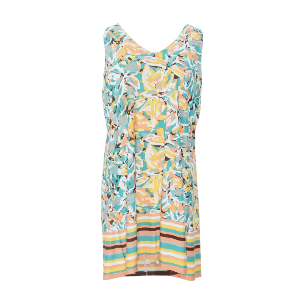 Multi Floral Mini Dress