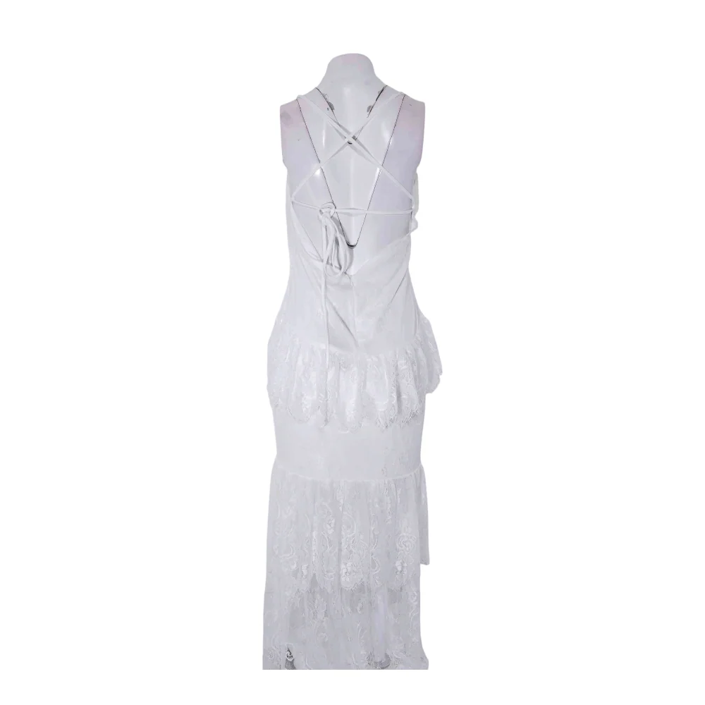 White Maxi Dress - Image 2