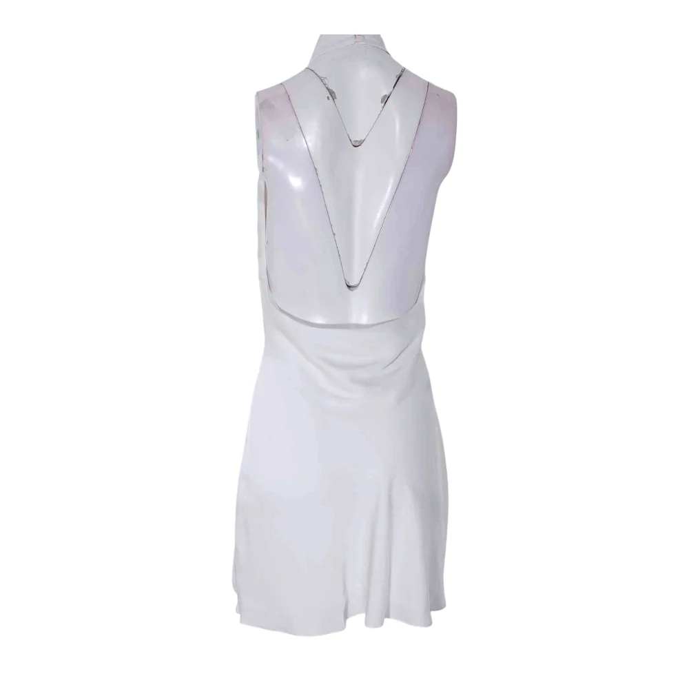 White Midi Dress - Image 2