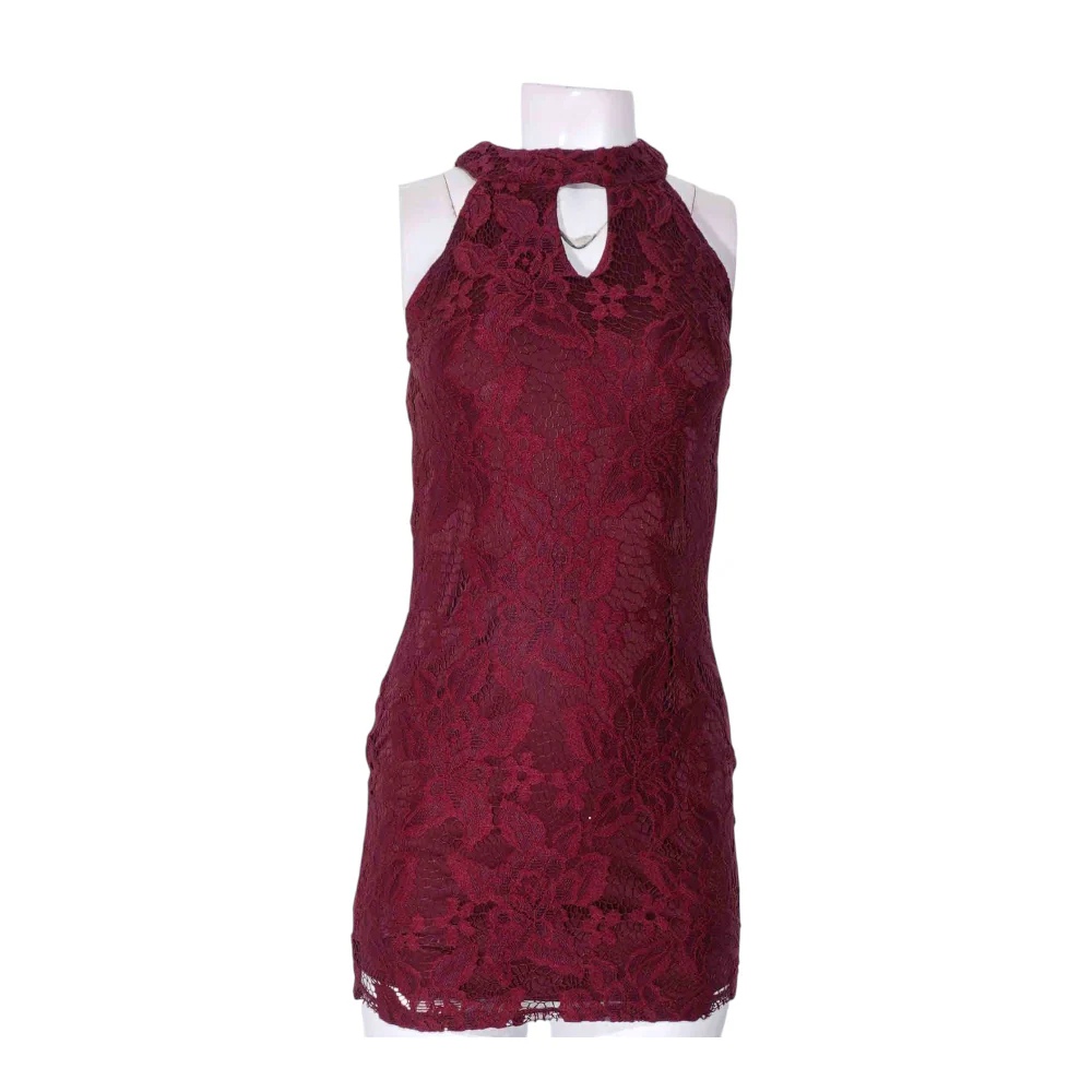 Maroon Mini Dress