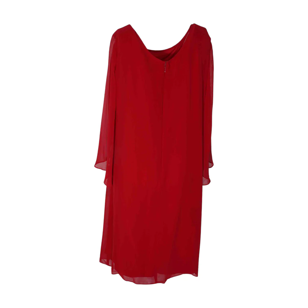 Red Midi Dress - Image 2