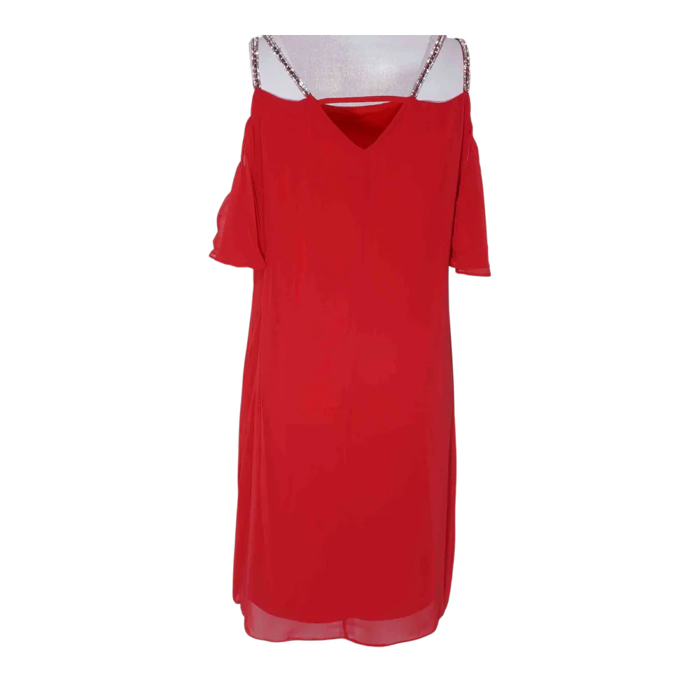 Red Midi Dress - Image 2
