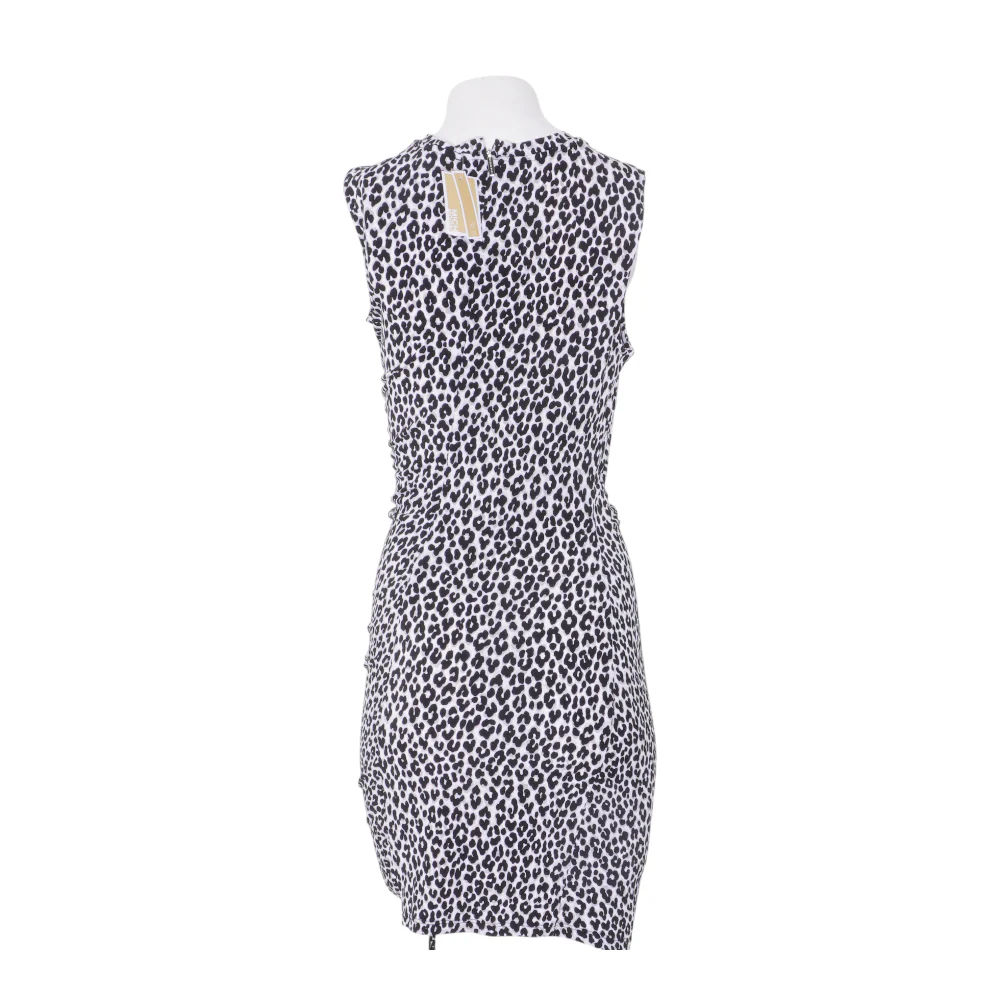 White Animal Print Midi Dress - Image 2