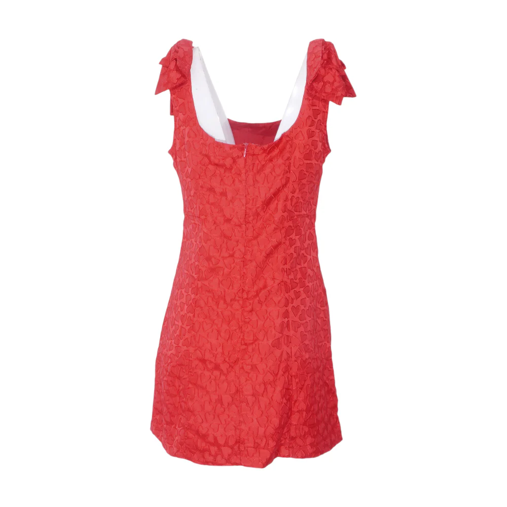 Red Hearts Mini Dress - Image 2
