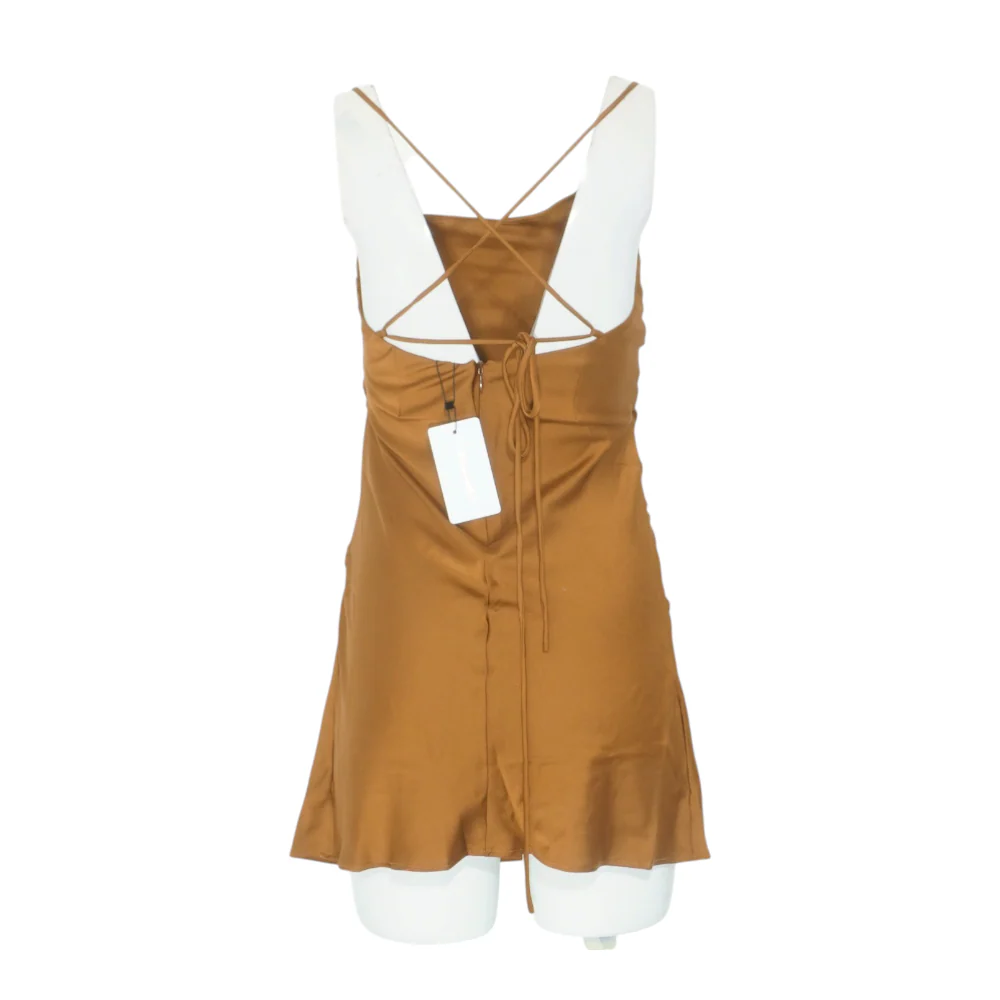 Brown Mini Dress - Image 2