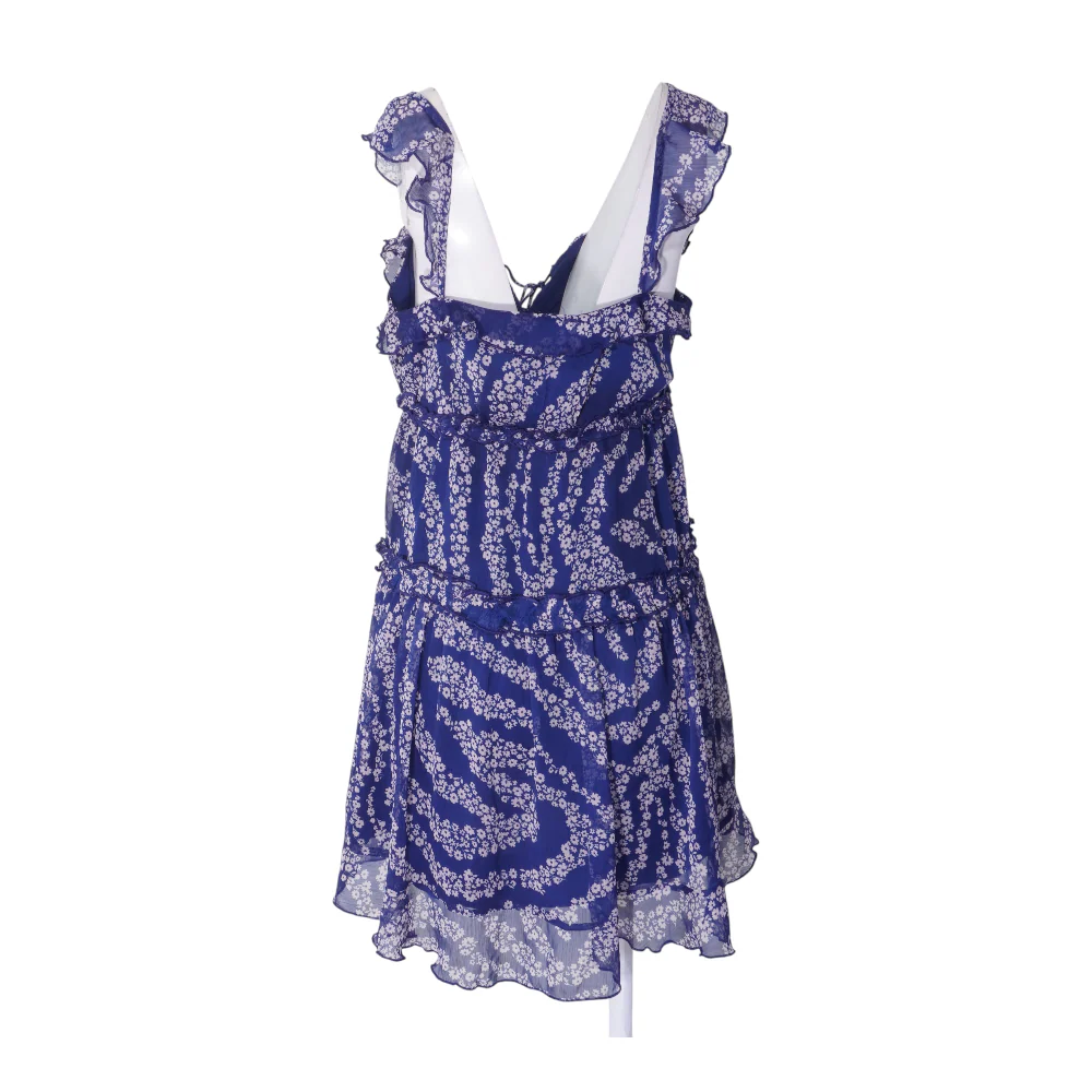 Navy Floral Mini Dress - Image 2