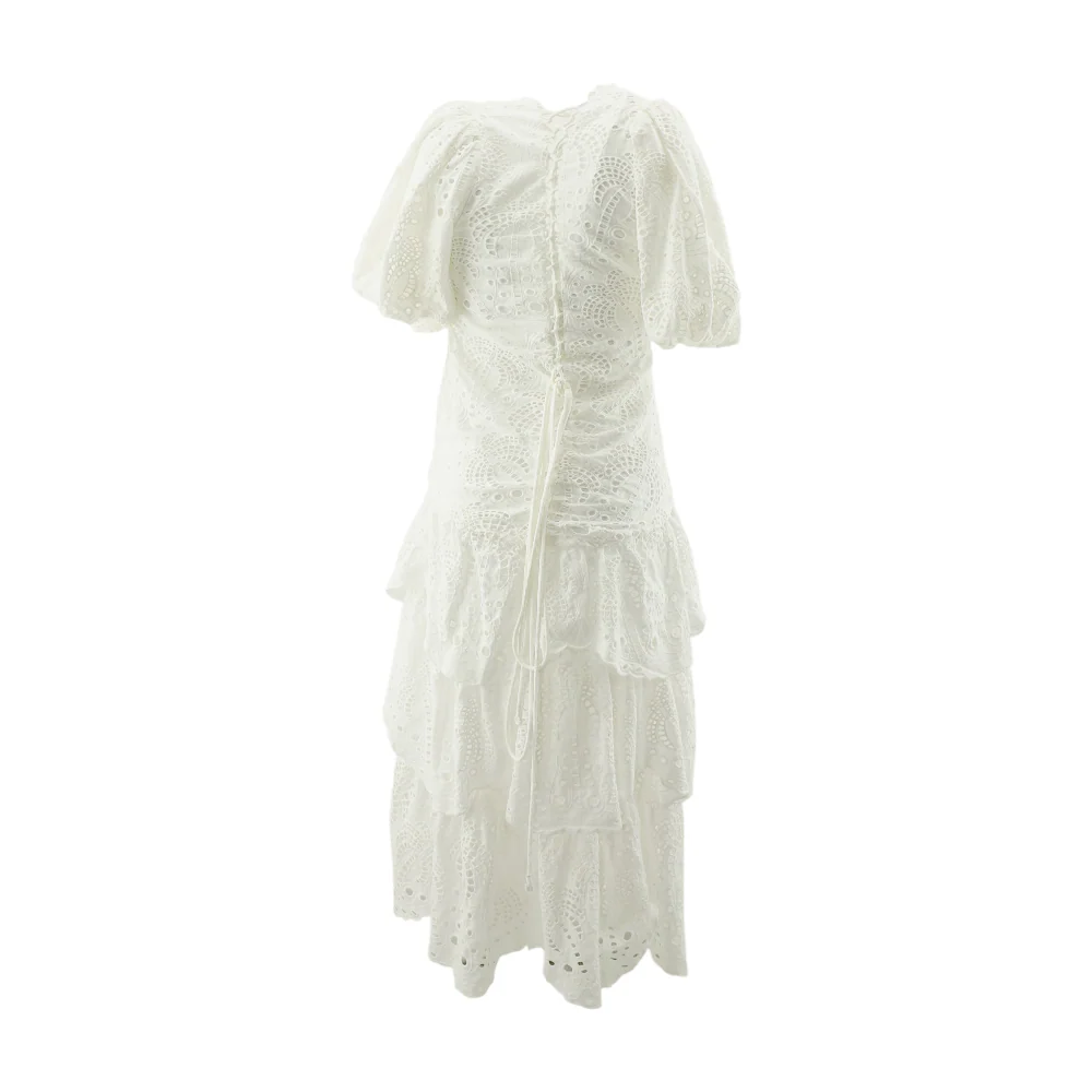 White Midi Dress - Image 2