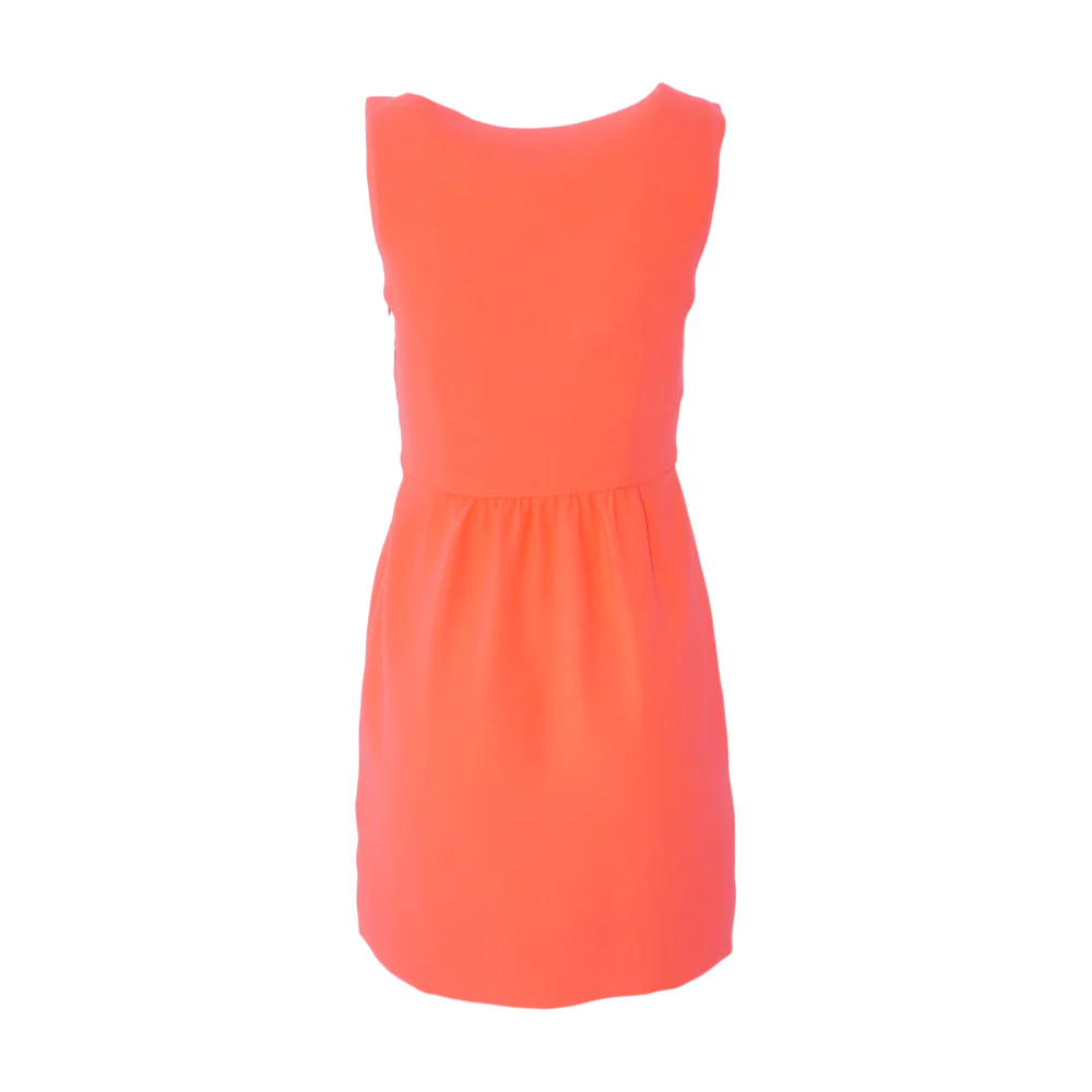 Neon Pink Mini Dress - Image 2