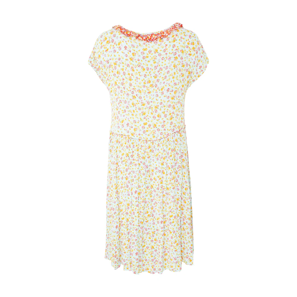 Green Floral Midi Dress - Image 2