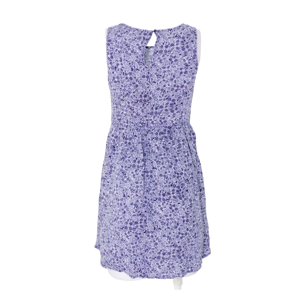 Navy Floral Mini Dress - Image 2