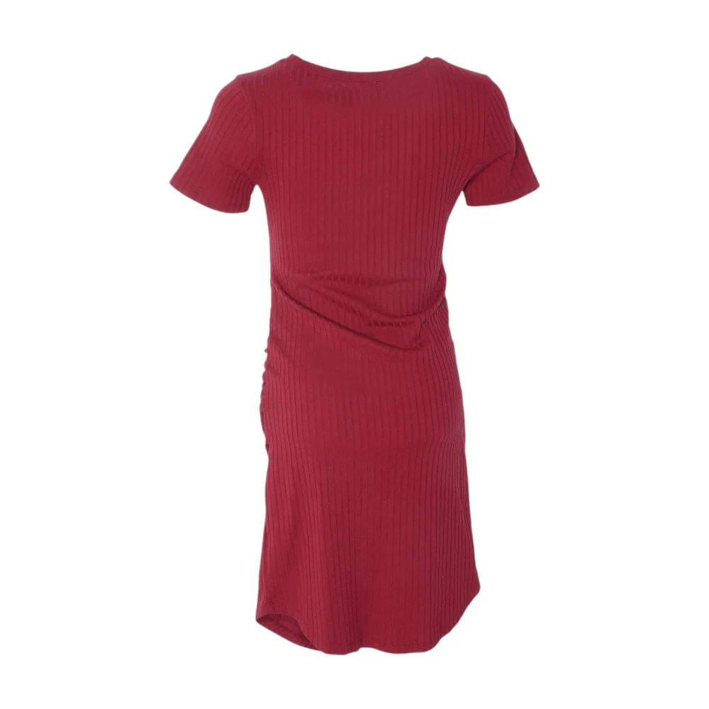 Maroon Midi Dress - Image 2