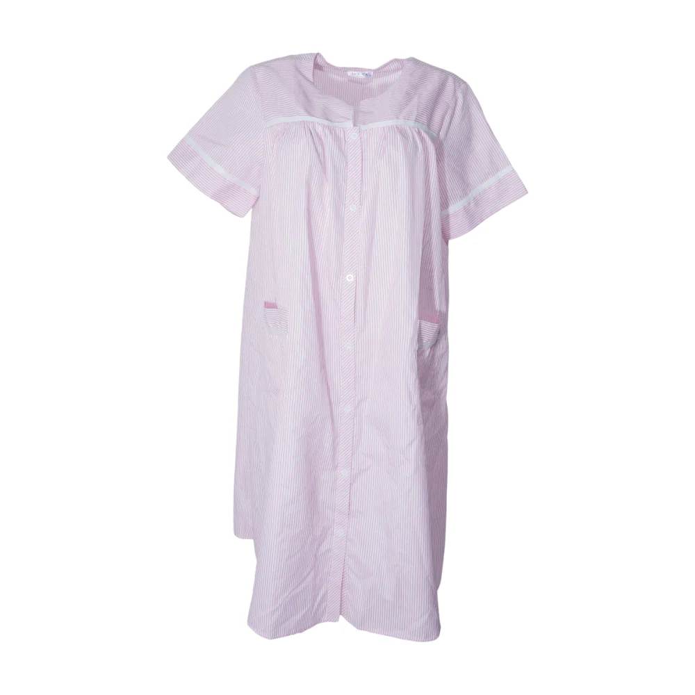 Pink Striped Midi Dress - Image 2