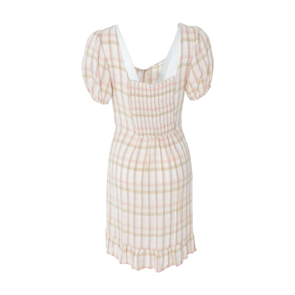 Multi Check Mini Dress - Image 2