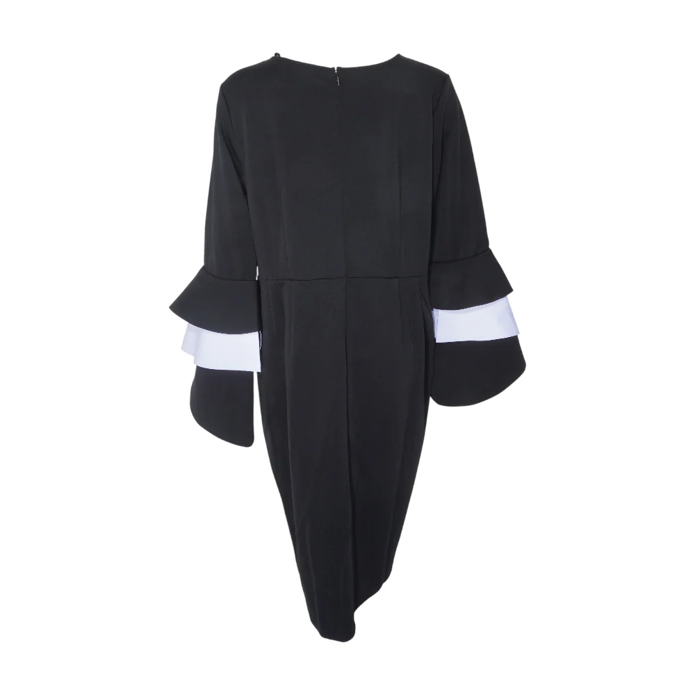 Black Midi Dress - Image 2