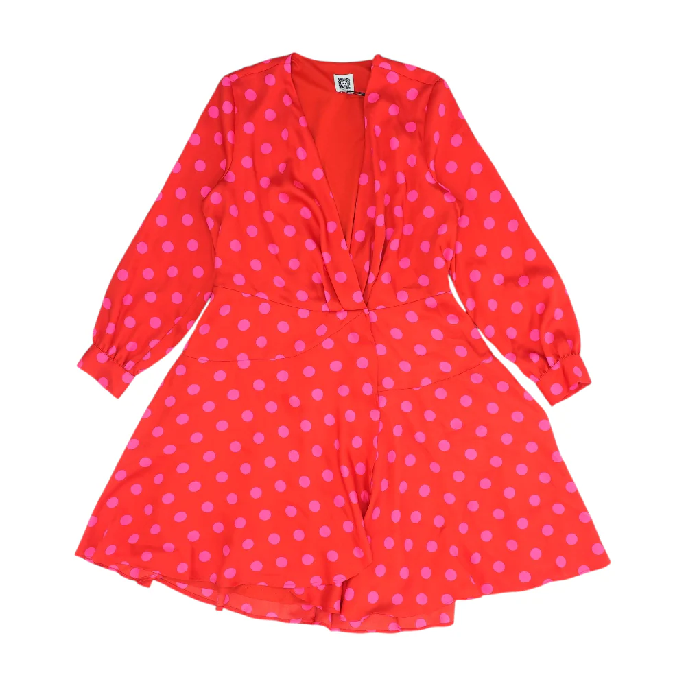 Red Polka Dot Mini Dress
