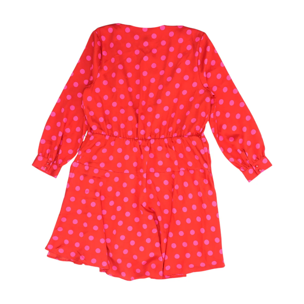 Red Polka Dot Mini Dress - Image 2