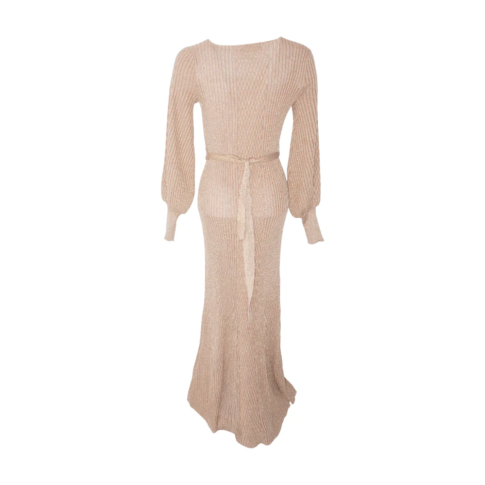 Tan Maxi Dress - Image 2