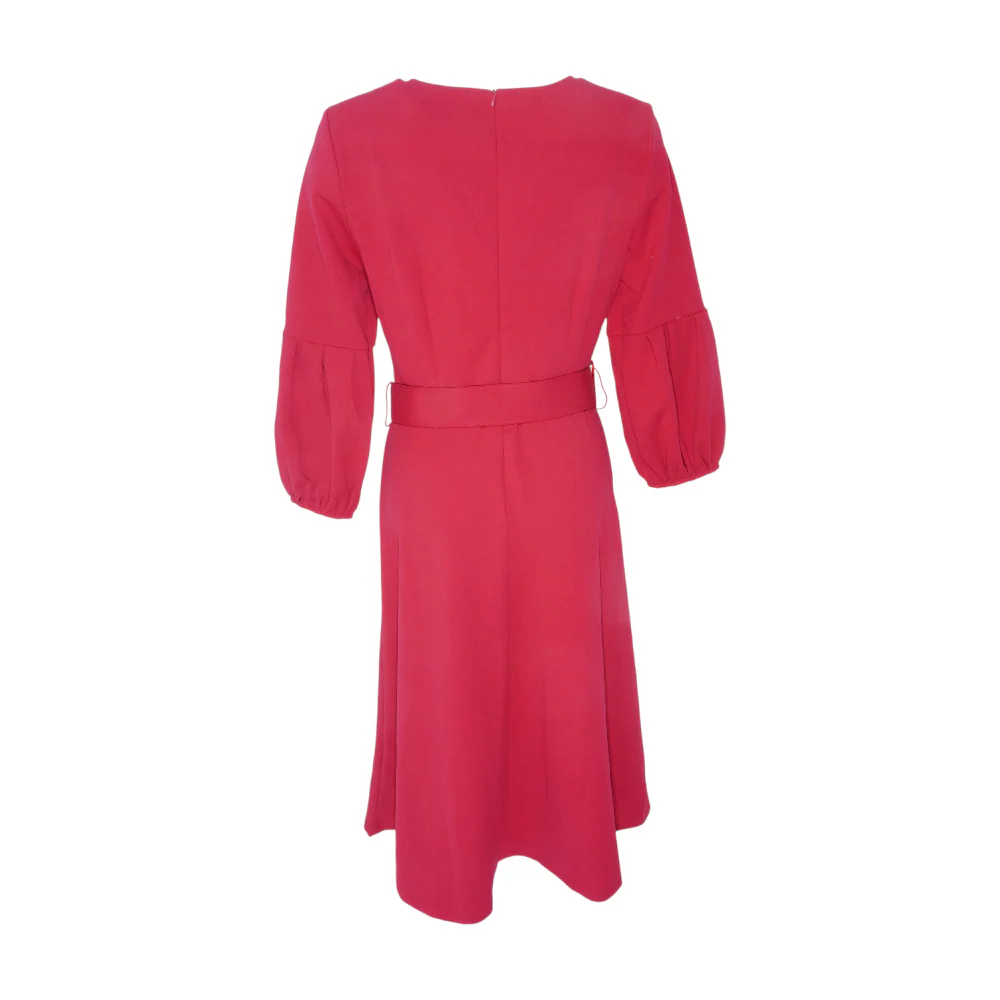 Red Midi Dress - Image 2