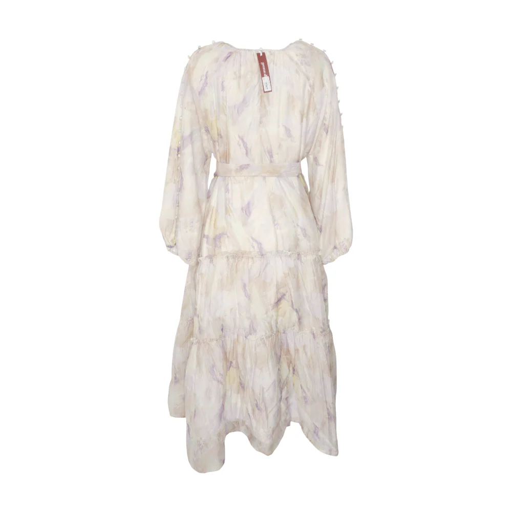 Multi Abstract Maxi Dress - Image 2