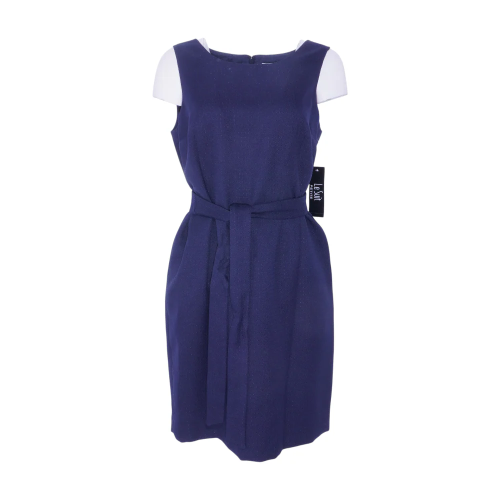 Navy Petite Midi Dress - Image 3