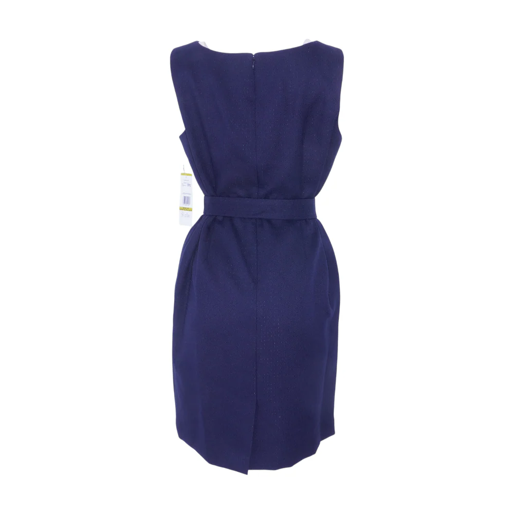 Navy Petite Midi Dress - Image 4